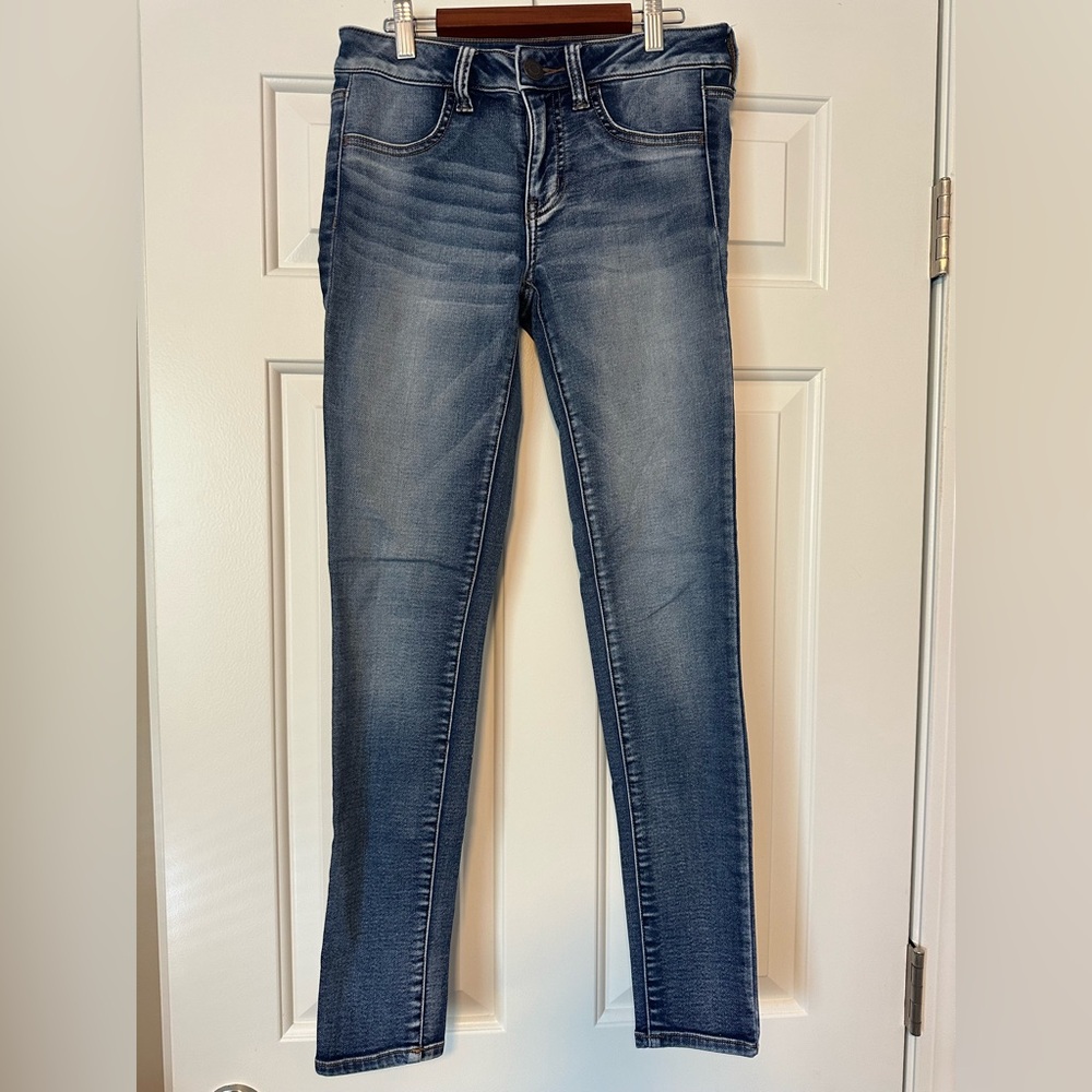 American Eagle Blue Skinny Jegging